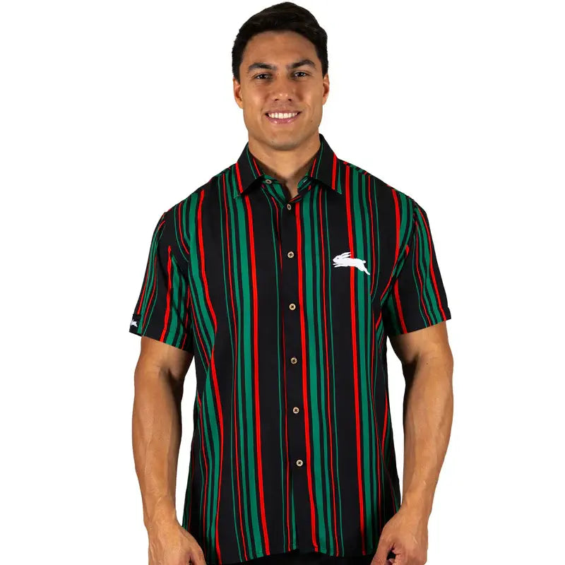 South Sydney Rabbitohs NRL Sorrento Party Shirt Mens Sizes S-5XL!