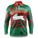 South Sydney Rabbitohs NRL Trax Off-Road Camping Polo T Shirt Sizes S-5XL!