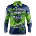Canberra Raiders NRL Trax Off-Road Camping Polo T Shirt Sizes S-5XL!