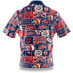 Sydney Roosters NRL Fanatic Button Up Shirts Polo Sizes S-5XL!