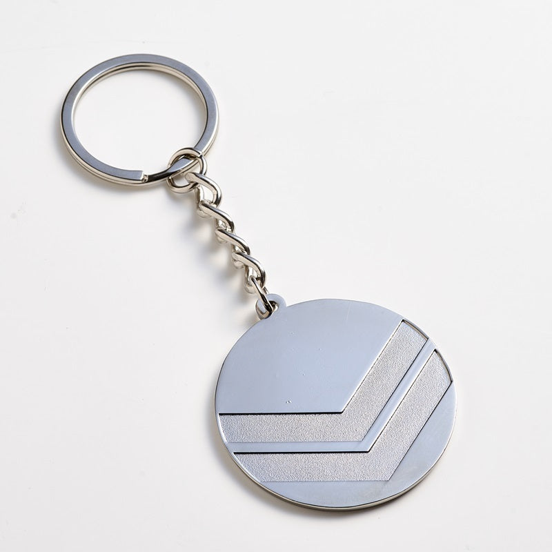 Official NRL Canterbury Bankstown Bulldogs Round Team Logo Keyring!