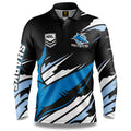Cronulla Sharks NRL Ignition Fishing Shirt Mens Sizes S-5XL!
