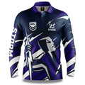 Melbourne Storm NRL Ignition Fishing Shirt Mens Sizes S-5XL!
