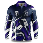 Melbourne Storm NRL Ignition Fishing Shirt Mens Sizes S-5XL!