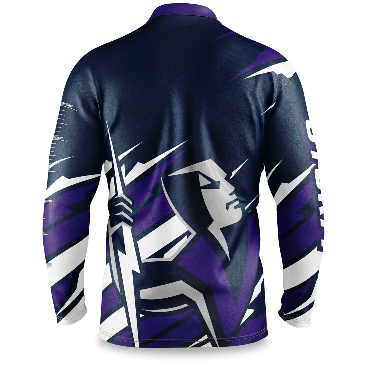 Melbourne Storm NRL Ignition Fishing Shirt Mens Sizes S-5XL!