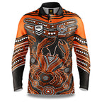 Wests Tigers NRL 'Karumba' Fishing Shirt Adult Sizes S-5XL!