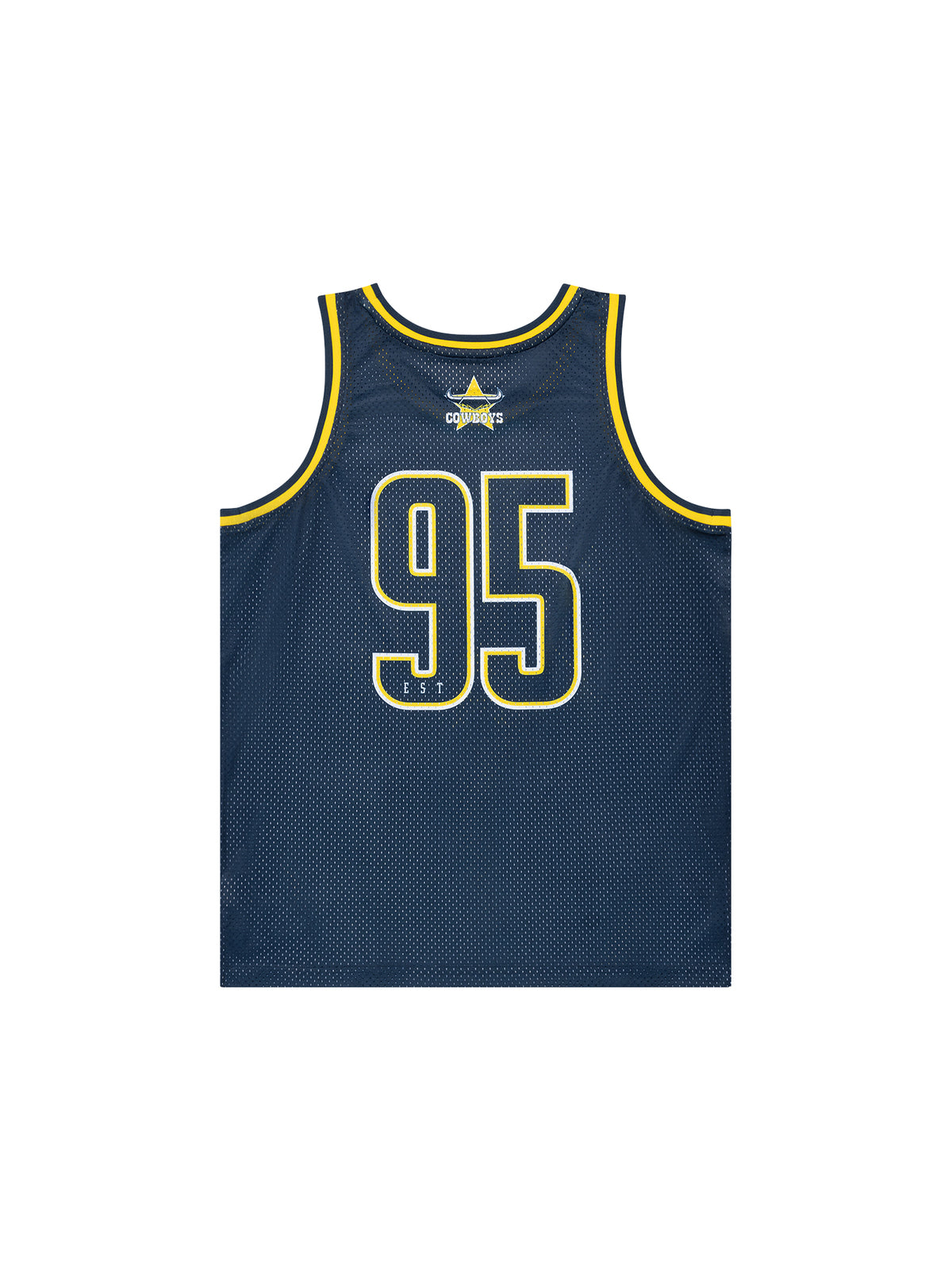 North QLD Cowboys NRL NAR Basketball Singlet Size S- 5XL! S4