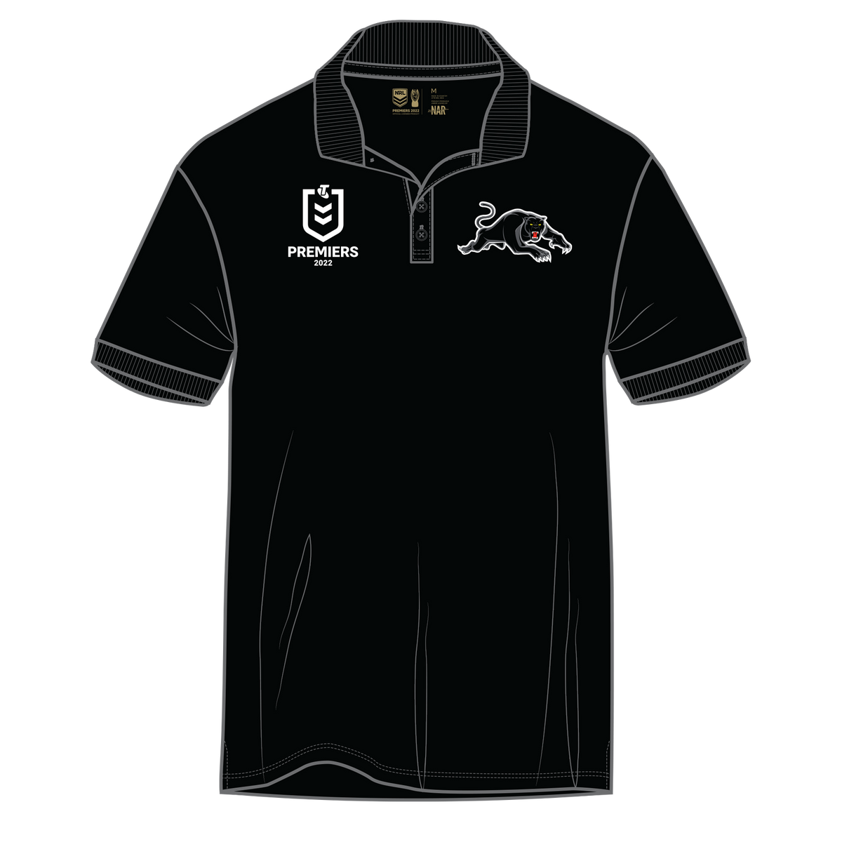Penrith Panthers NRL 2022 NAR Premiers Polo Sizes S-2XL!