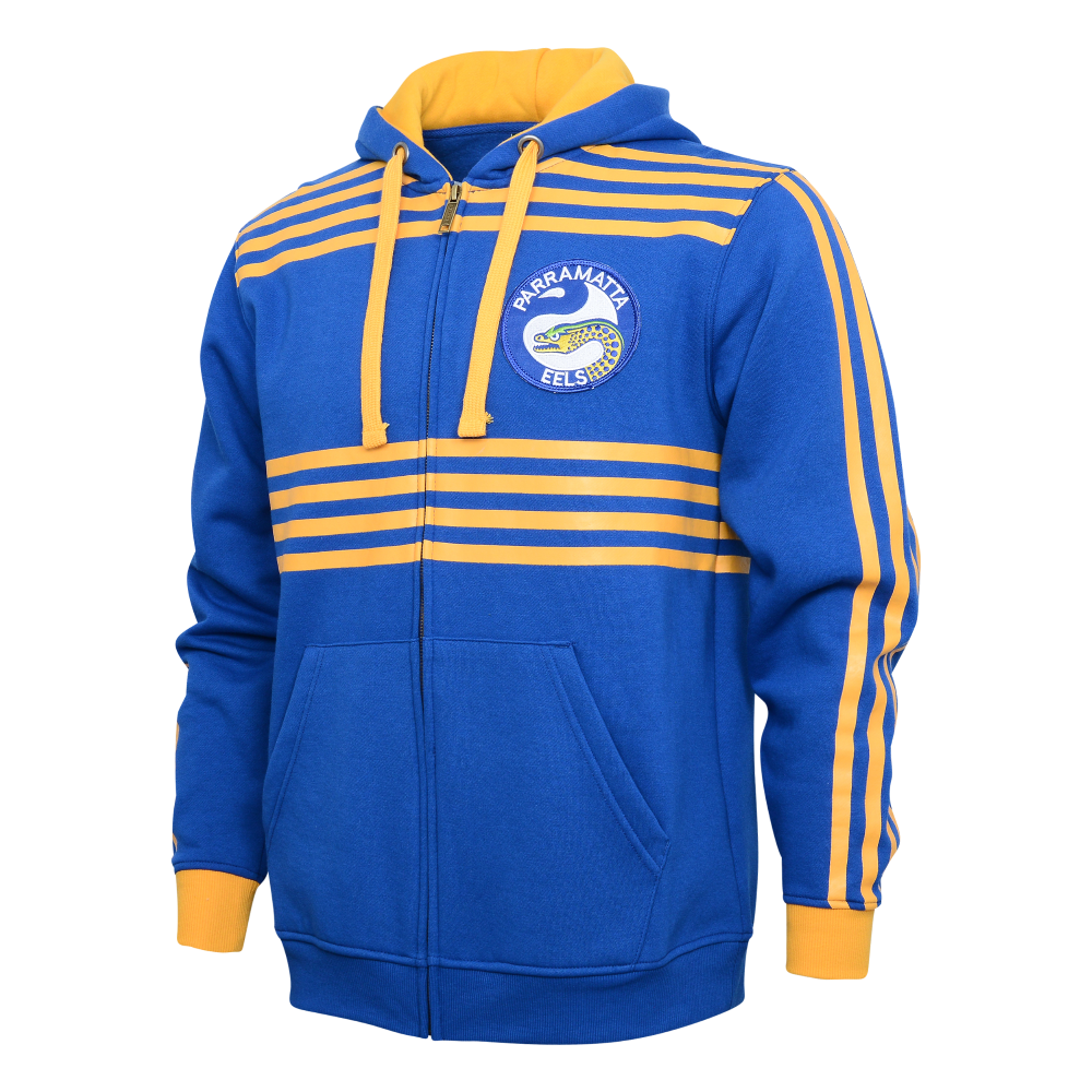 Parramatta Eels ARL/NRL Retro Zip Hoodie Size S-5XL! BNWT's!