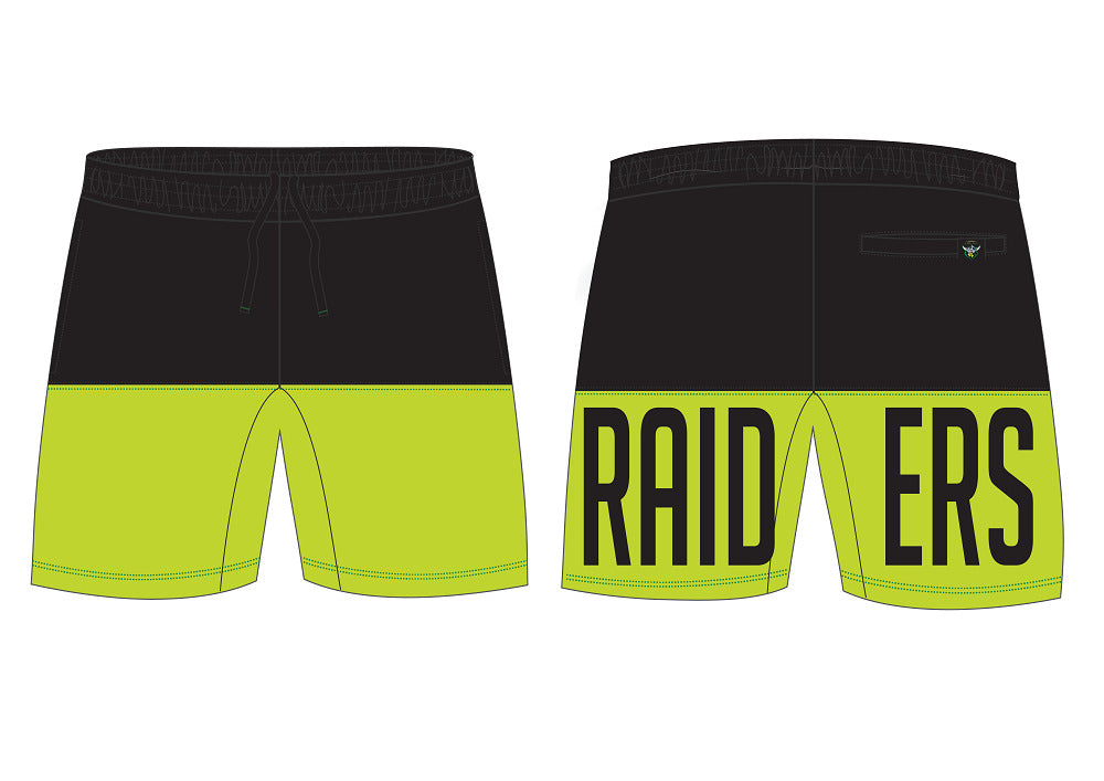 Canberra Raiders NRL Classic Training Gym Shorts Size S-5XL! S19