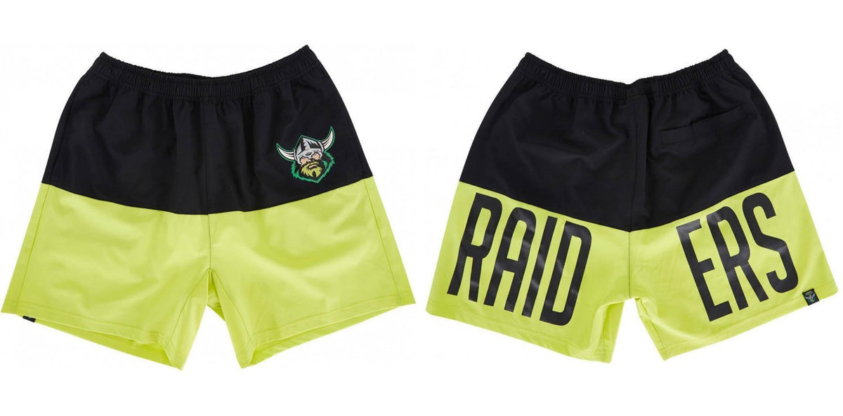 Canberra Raiders NRL Classic Training Gym Shorts Size S-5XL! S19