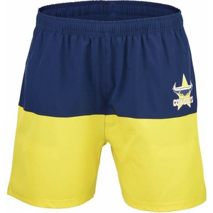 North Queensland Cowboys NRL Classic Training Gym Shorts Size S-5XL! S19
