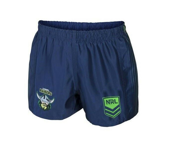Canberra Raiders NRL Away Supporters Shorts Adults Sizes S-5XL! NEW LOGO
