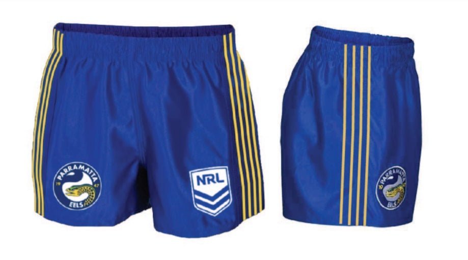 Parramatta Eels NRL Home Supporters Shorts Size S-5XL!