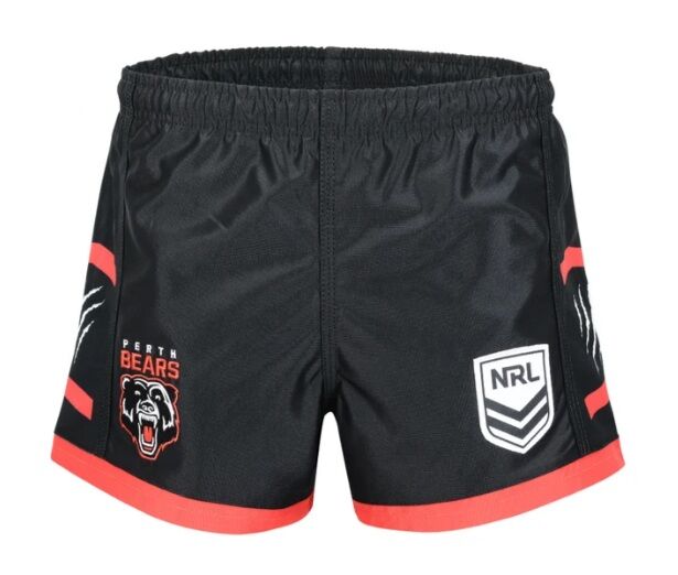 Perth Bears NRL Supporter Shorts Sizes S-5XL!
