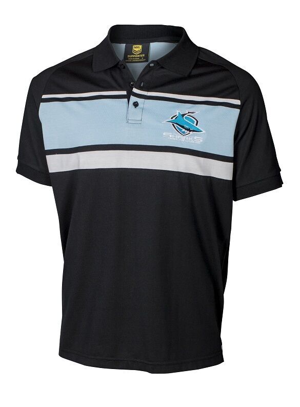 Cronulla Sharks NRL Knitted Players Polo Shirt Sizes S-5XL! BNWT's!