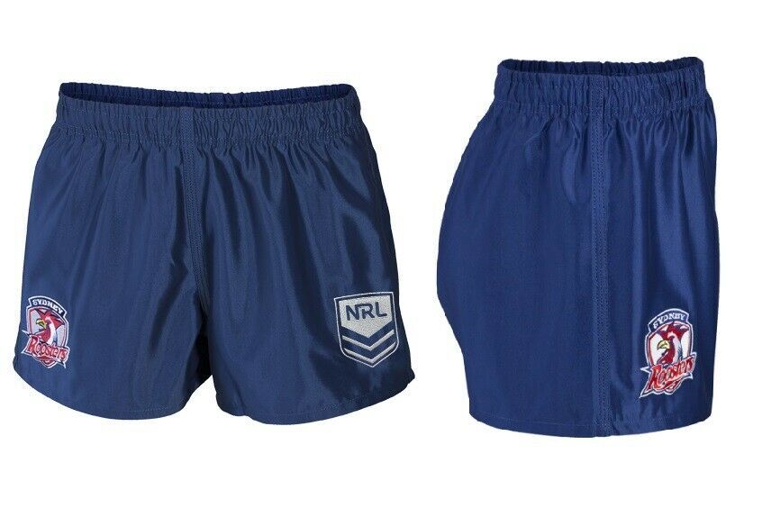Sydney Roosters NRL Away Supporters Shorts Adults Sizes S-5XL! NEW NRL LOGO