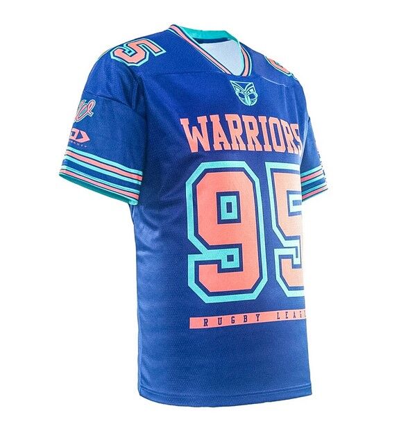 NZ Warriors NRL 2026 Dynasty Players Magic Round Gridiron T Shirt Sizes S-7XL!