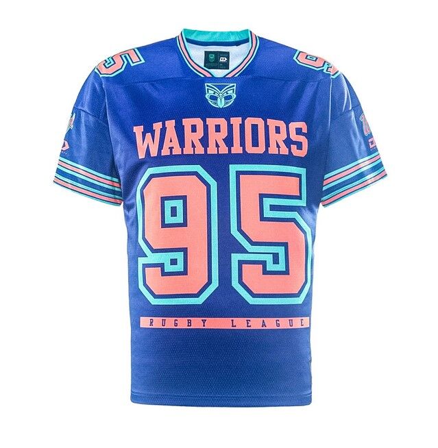NZ Warriors NRL 2026 Dynasty Players Magic Round Gridiron T Shirt Sizes S-7XL!