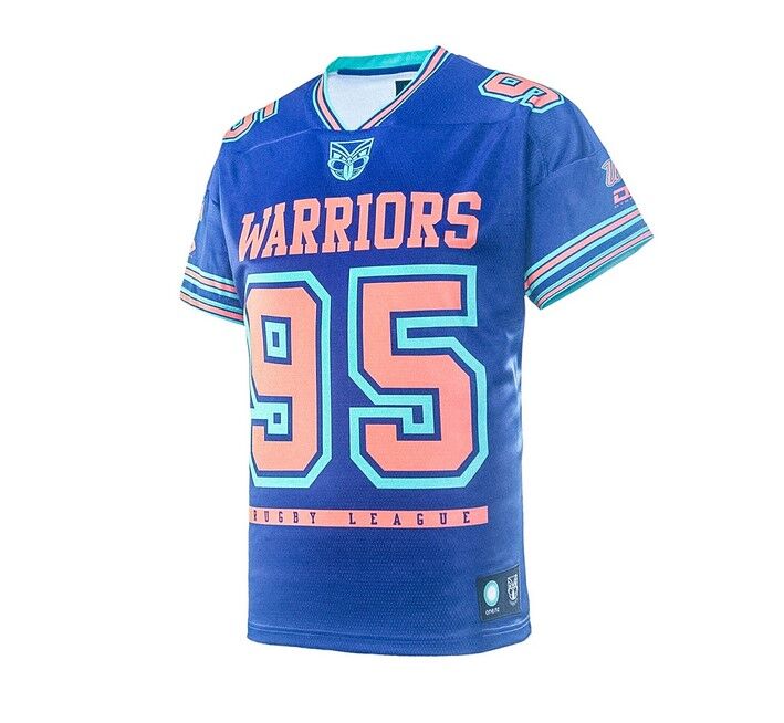 NZ Warriors NRL 2026 Dynasty Players Magic Round Gridiron T Shirt Sizes S-7XL!