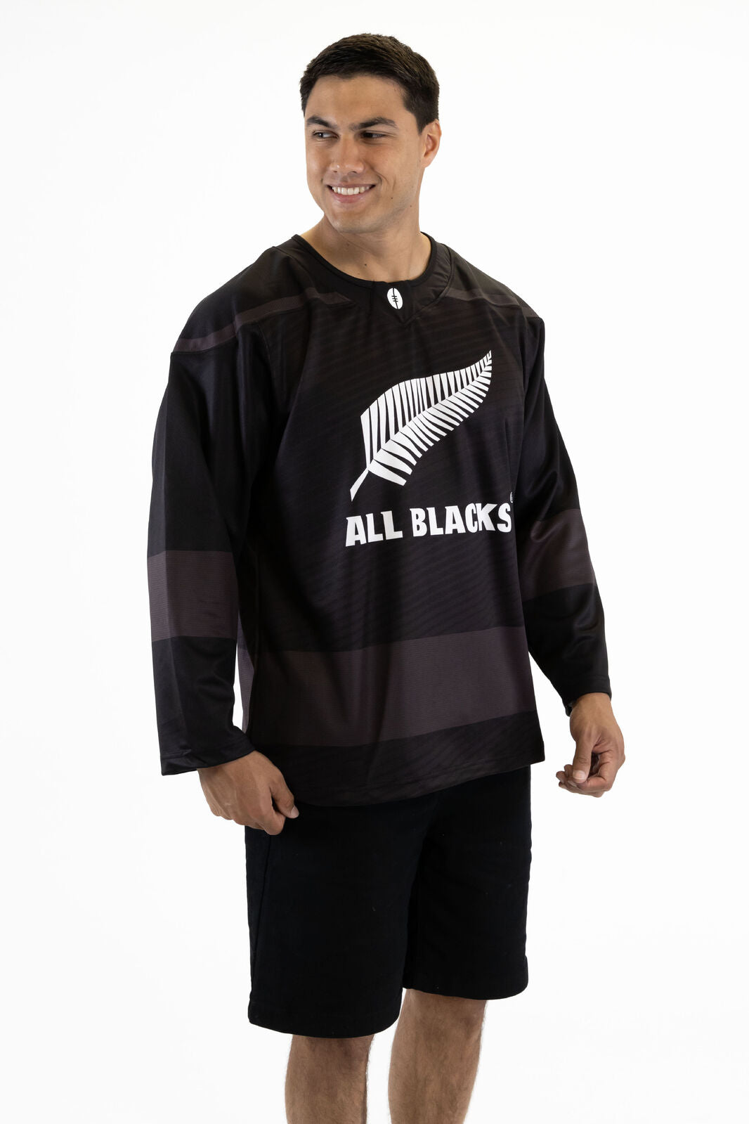 New Zealand All Blacks Rugby Enforcer Oversized Jersey Sizes S-7XL!