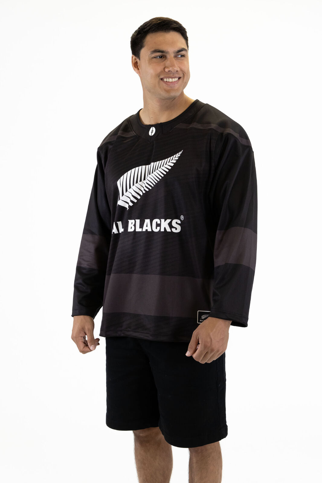 New Zealand All Blacks Rugby Enforcer Oversized Jersey Sizes S-7XL!