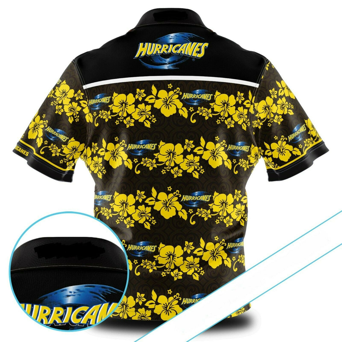 Wellington Hurricanes Super Rugby 2020 Hawaiian Shirt Polo Shirt Sizes S-5XL!