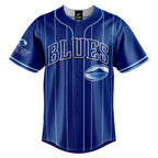 Auckland Blues Super Rugby Slugger Baseball Jersey Shirt Sizes S-7XL!
