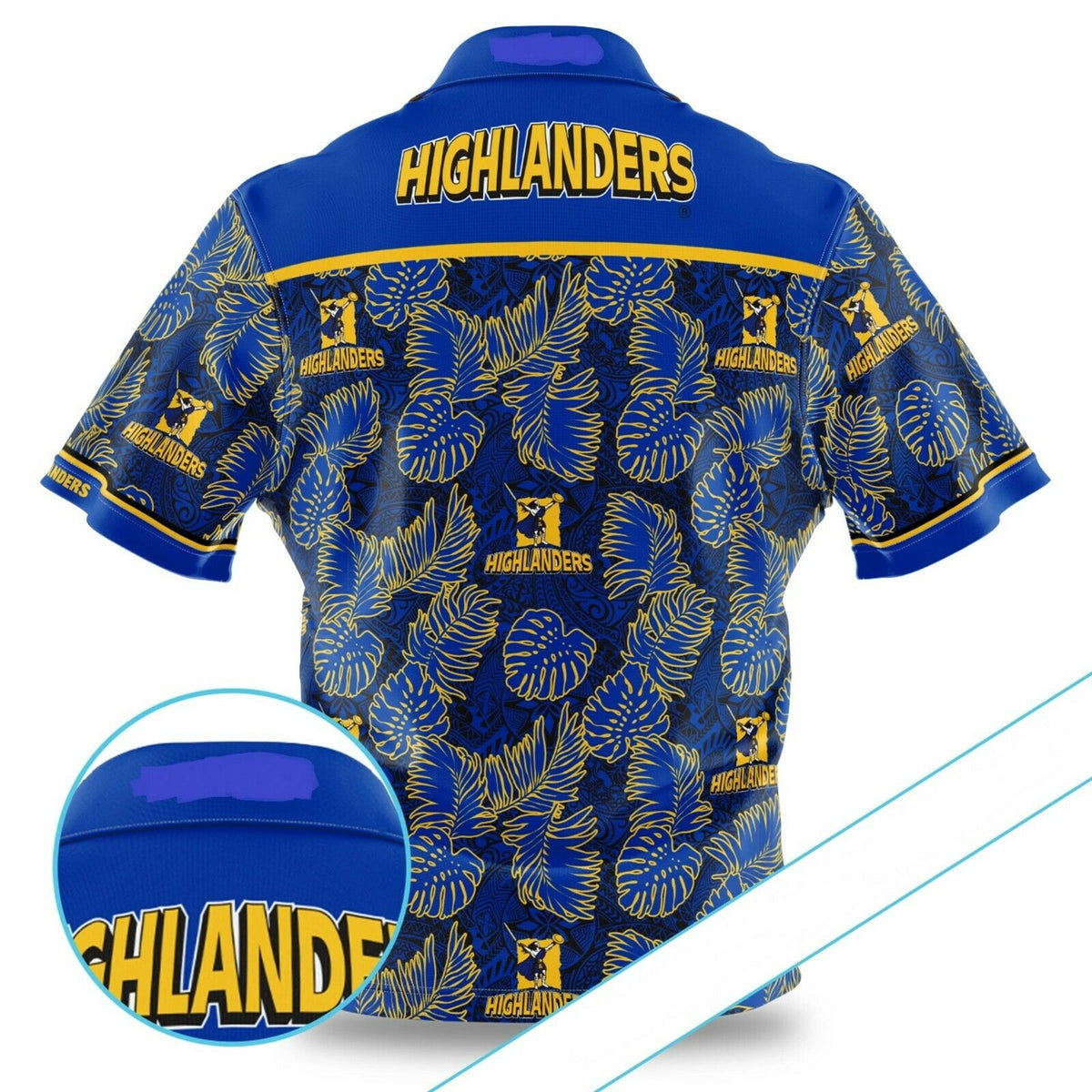 Otago Highlanders Super Rugby Hawaiian Shirt Polo Shirt Sizes S-5XL!
