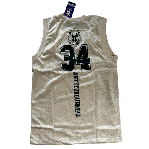 Milwaukee Bucks NBA Giannis Antetokounmpo Basketball Jersey Sizes S-3XL!