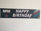 Penrith Panthers NRL 5 Happy Birthday Party Banners + 10 Balloons + 2 Tablecloths