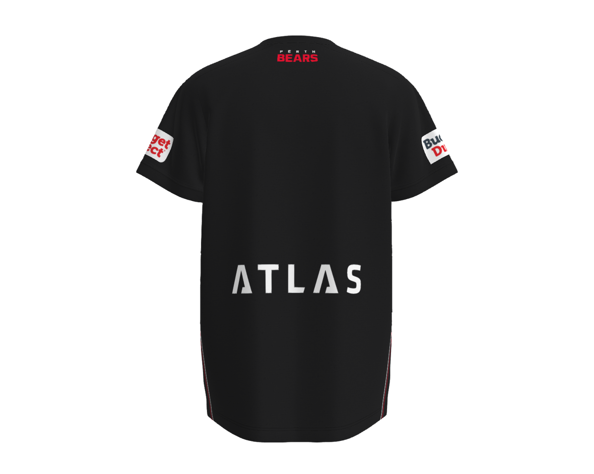 Perth Bears NRL Players 2027 Black Training Shirt Sizes S-5XL!