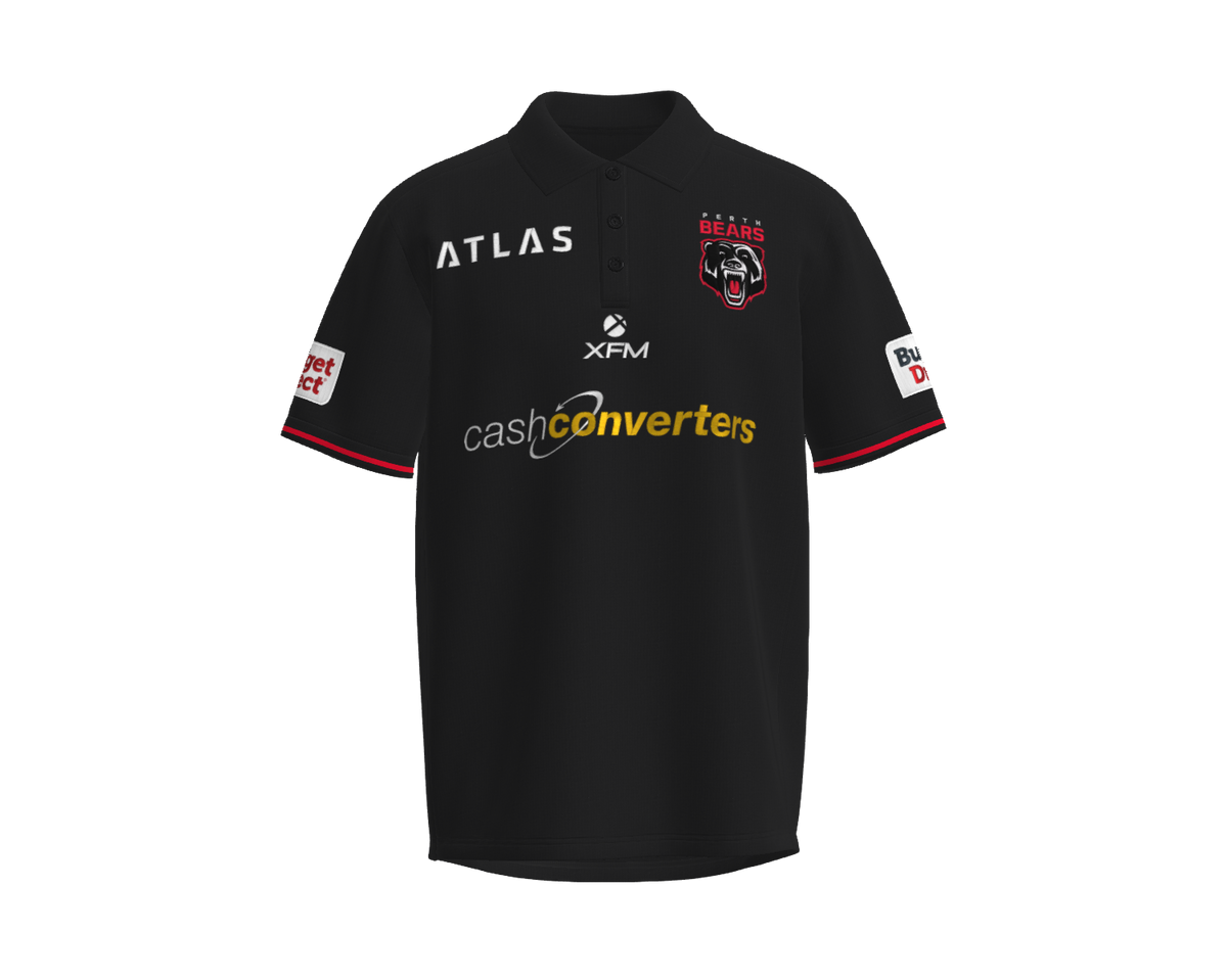 Perth Bears NRL Players Polo Sizes S-5XL!