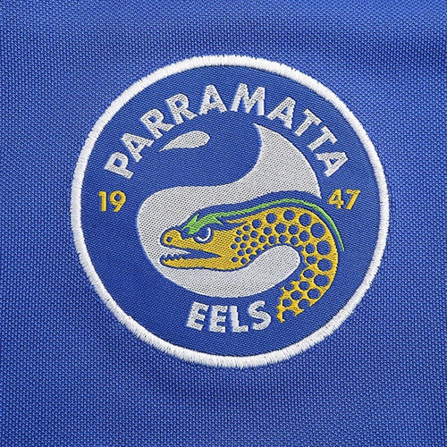 Parramatta Eels NRL Players ISC Media Polo Shirt Sizes S-5XL! T0