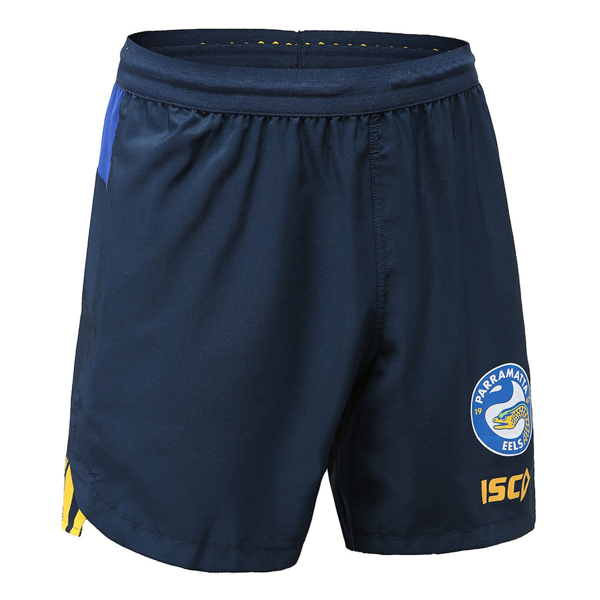 Parramatta Eels NRL Players ISC Training Shorts Sizes 5XL! T0