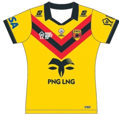 Papua New Guinea PNG Kumuls RLWC 2026 World Cup Jersey Sizes S-5XL!