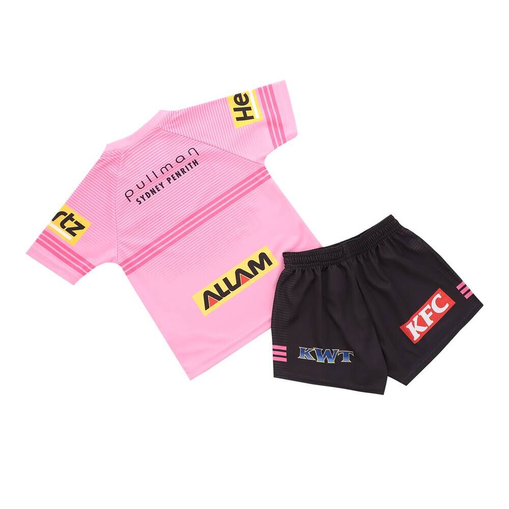 Panthers NRL 2026 O'Neills Away Pink Toddlers Set Sizes: 6 Months - 4 Years!
