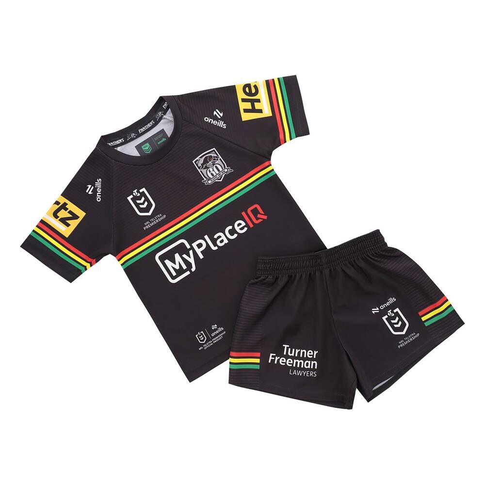Panthers NRL 2026 O'Neills Home Toddlers Set Sizes: 6 months - 4 years!
