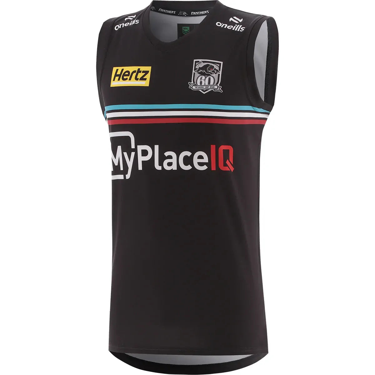 Penrith Panthers NRL 2026 O'Neills Black Training Singlet Sizes S-3XL!
