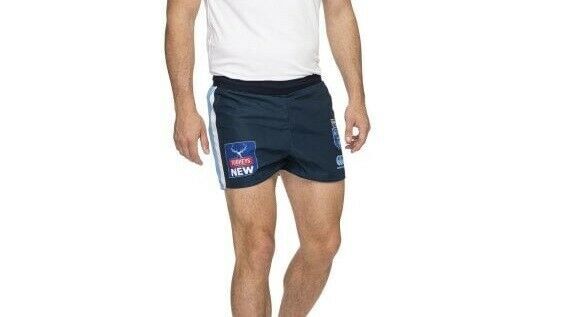 New South Wales Blues Origin CCC 2020 Players On Field Shorts Sizes S-4XL!