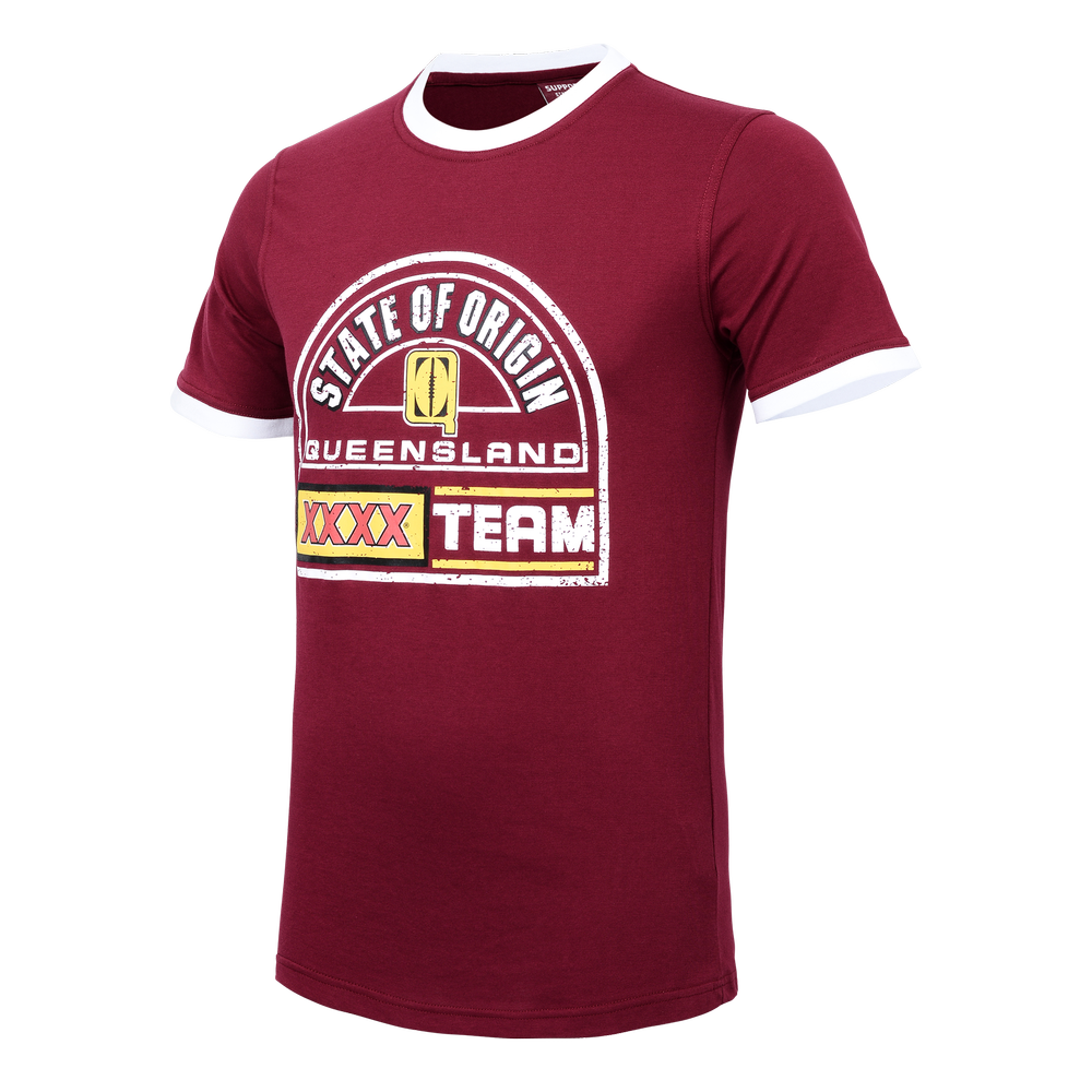 Queensland Maroons Heritage T-Shirt Sizes S-5XL!