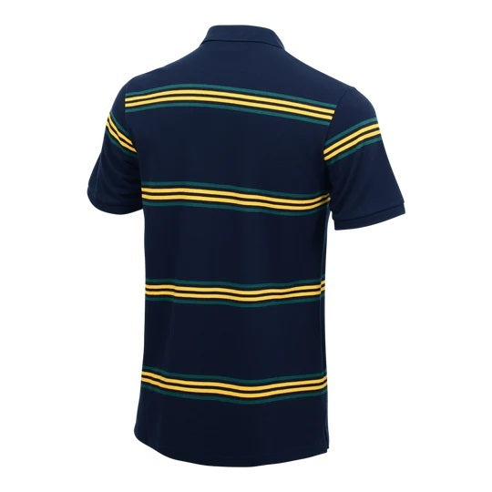 Australian Wallabies ARU Rugby Union Stripe Pique Polo Sizes S-5XL!
