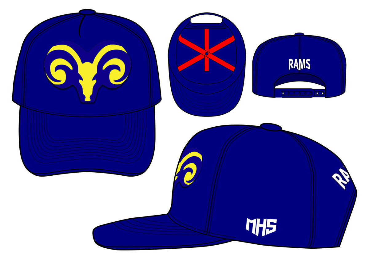 Adelaide Rams NRL MHS Media Hat/Cap! BNWT's! T2