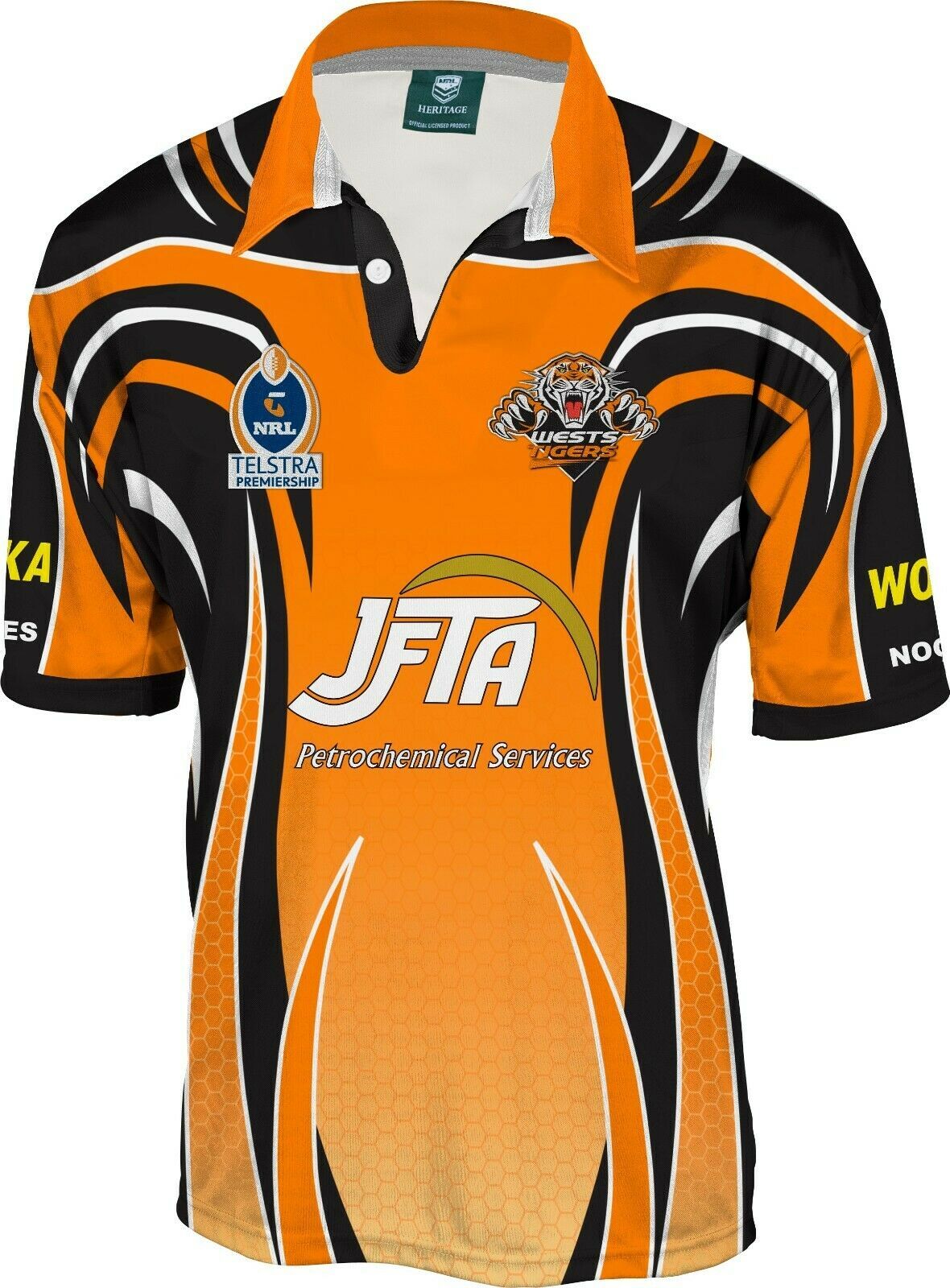 Wests Tigers 2005 NRL Home Jersey Sizes S-5XL! Premiership winning jersey!