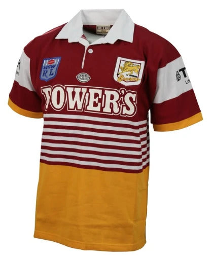 Brisbane Broncos 1992 ARL/NRL Retro Jersey Sizes S-5XL! Heritage