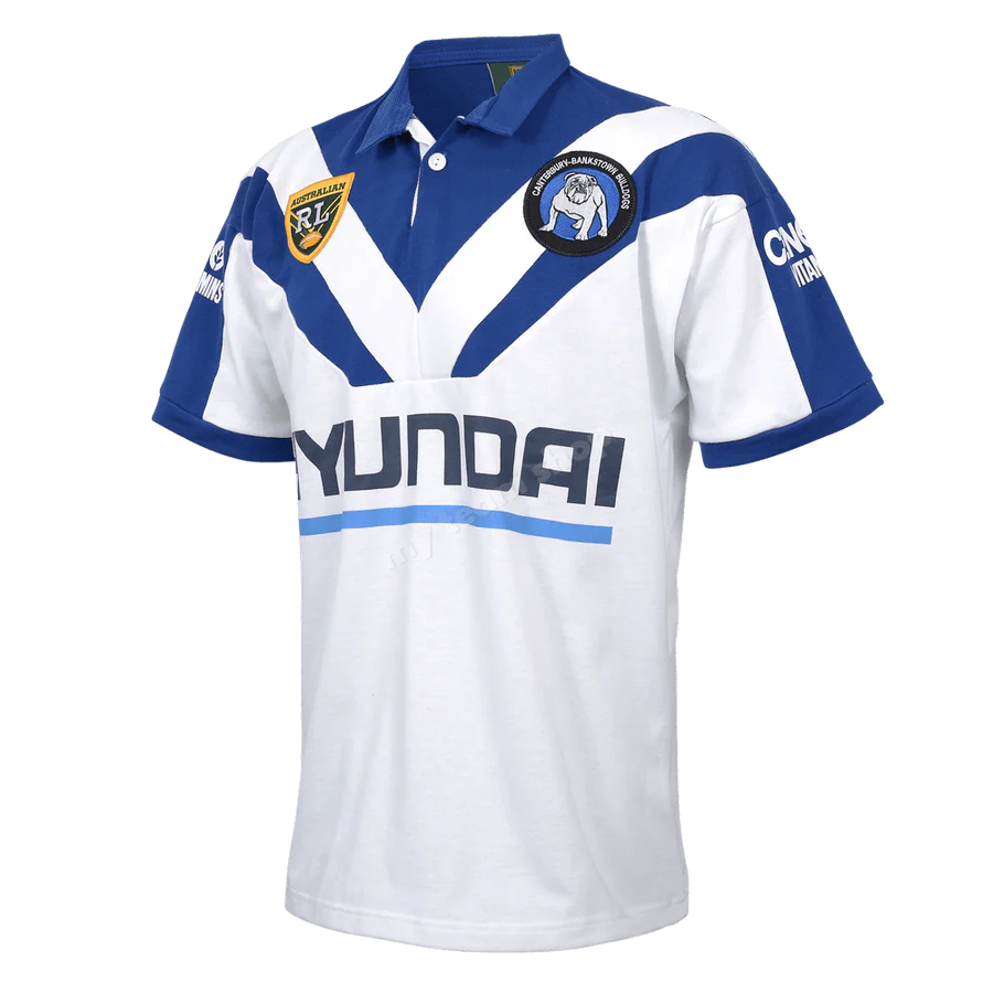 Canterbury Bankstown Bulldogs 1995 ARL/NRL Retro Heritage Jersey Size S-5XL!