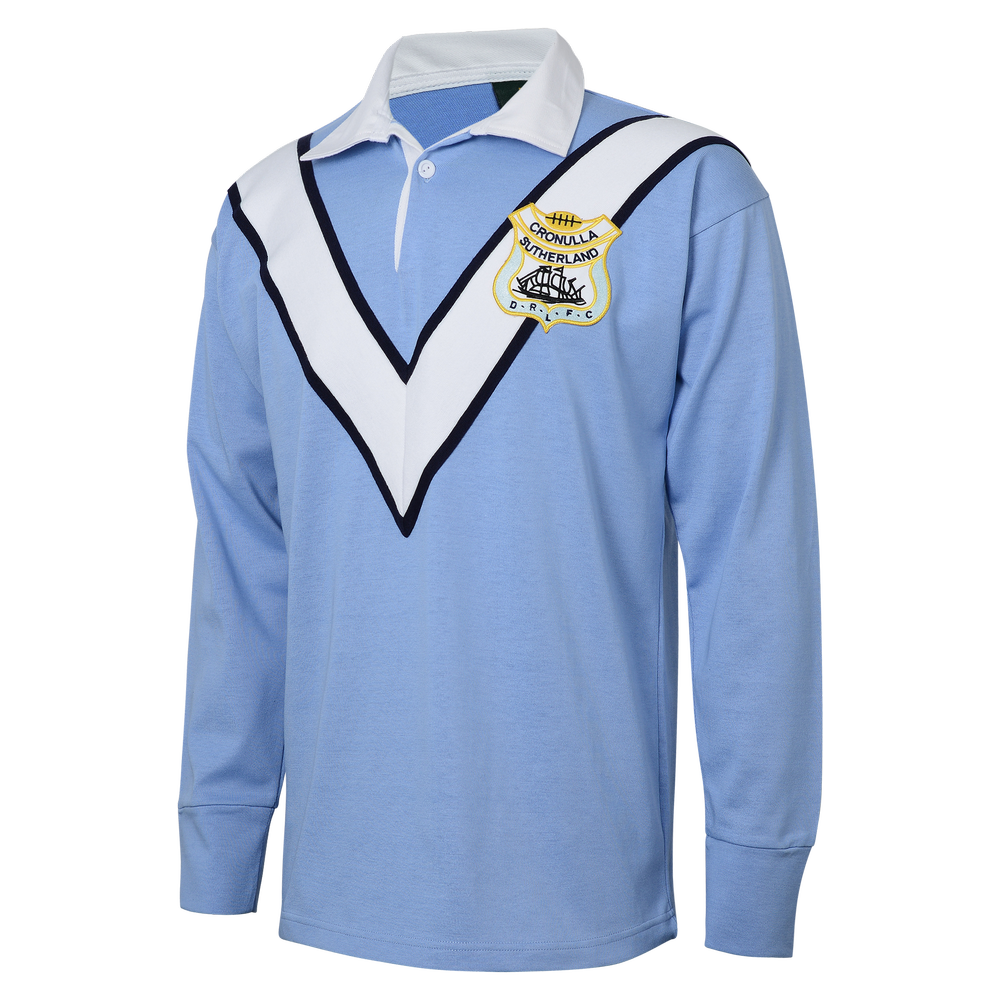 Cronulla Sharks 1967 ARL/NRL Foundation Retro Jersey Sizes S-5XL! Heritage