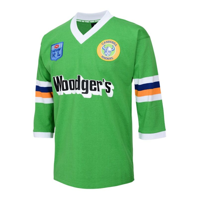 Canberra Raiders 1989 Grand Final ARL/NRL Retro Jersey Size S-5XL! Limited Edition