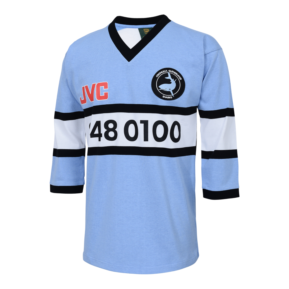Cronulla Sharks 1980 ARL/NRL Retro Jersey Sizes S-5XL!