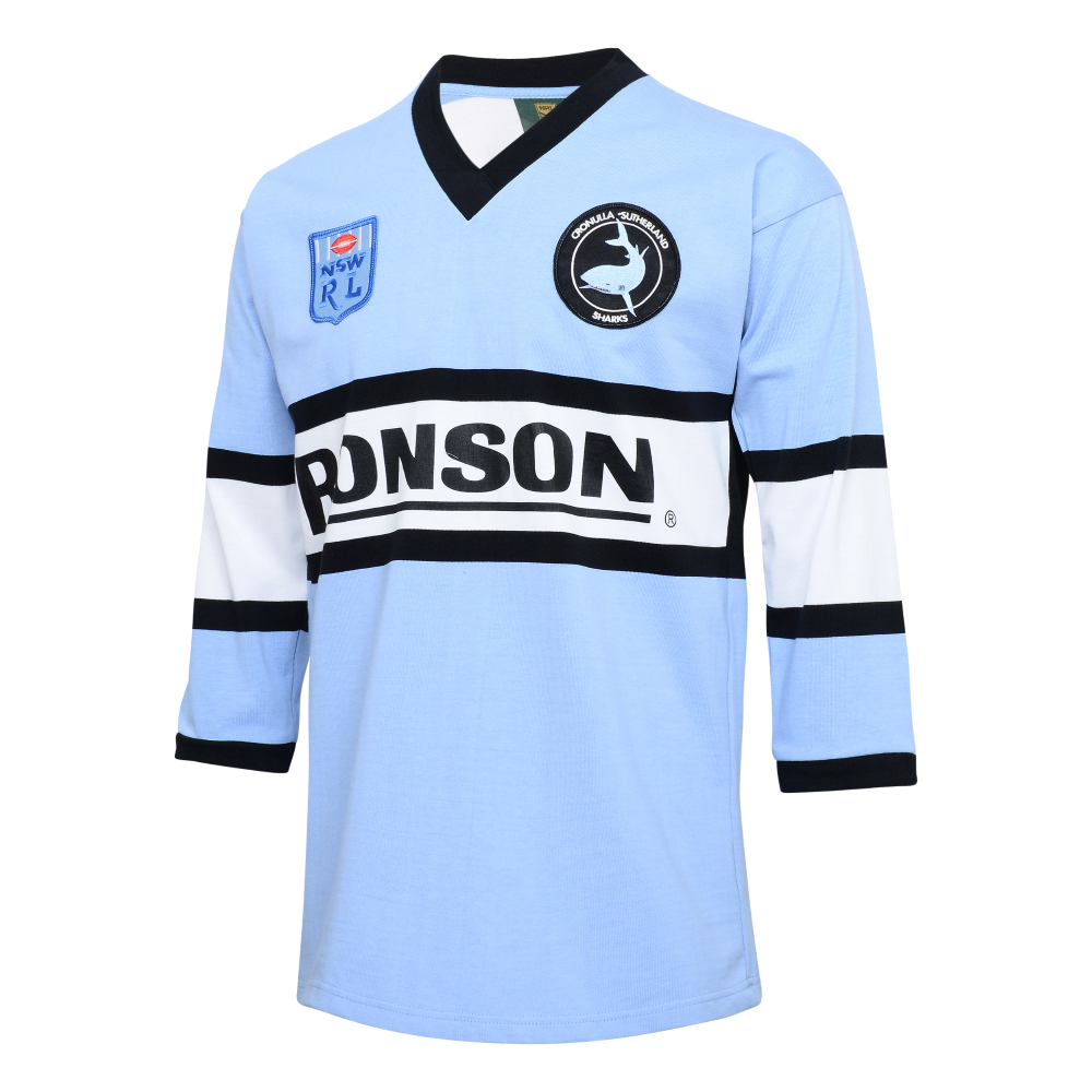 Cronulla Sharks 1985 ARL/NRL Retro Heritage Classic Jersey Size S-5XL!